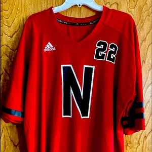 Nebraska Cornhuskers 22 Rex Burkhead alternative Adidas Jersey